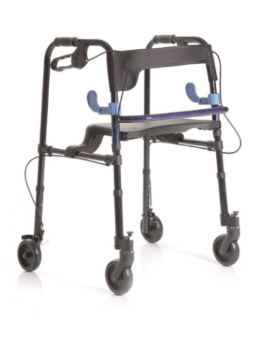 Foldable rollator in...