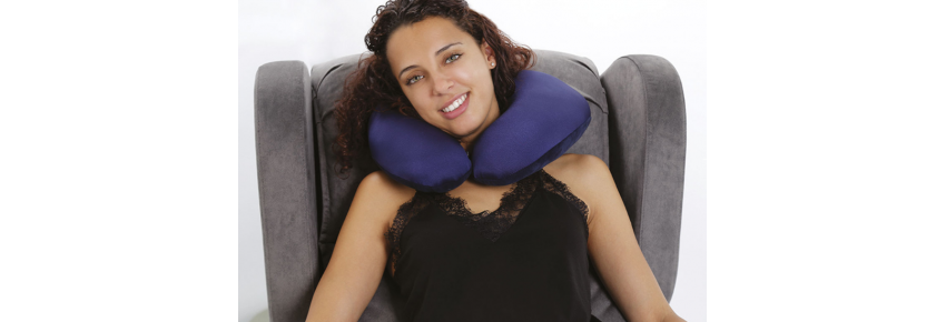 Coussin Cervical de Voyage 2 en 1 – Sinfonia - courbé