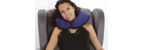 Coussin Cervical de Voyage 2 en 1 – Sinfonia - courbé