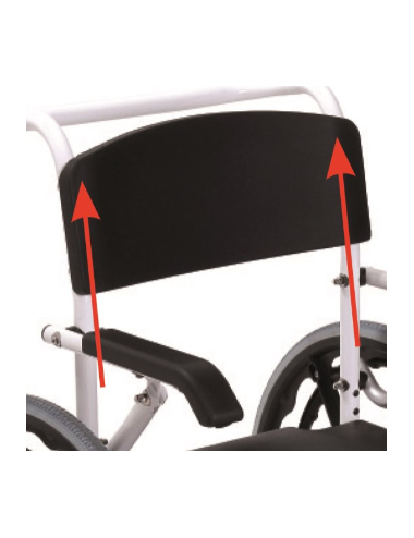 Fauteuil roulant pour WC et...