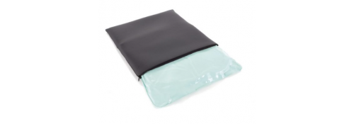 Cojines de gel fluido de silicona funda