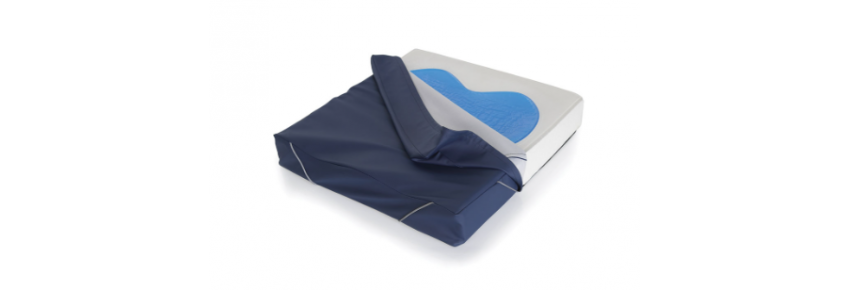 Fluid self-shaping and gel cushion - cover