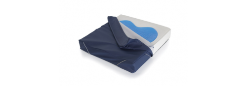 Fluid self-shaping and gel cushion - cover