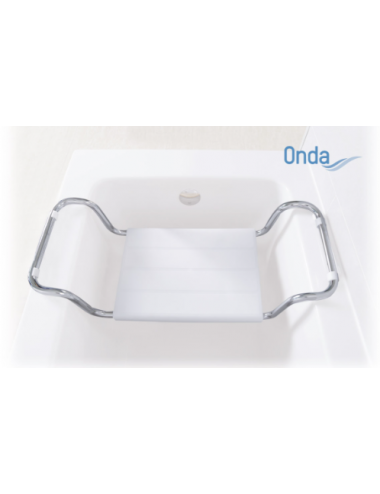 Chrome-plated steel bath...