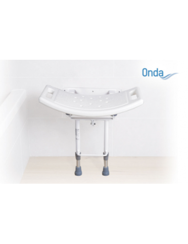 Wall-mounted shower seat...