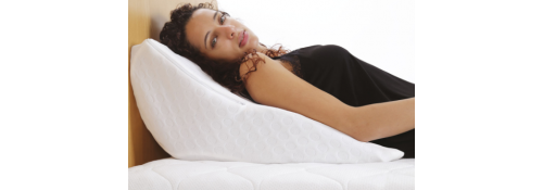 Cuscino per gambe e schiena ergonomico poliestere – stesa