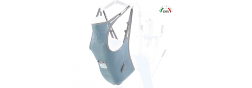 Patient lift sling – with head support