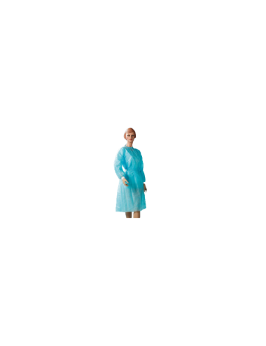 Sterile protective gown with cuffs