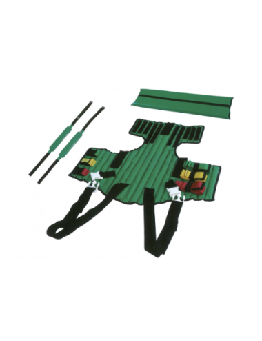 Spinalized vinyl nylon vinyl immobilizer - radio transparent - adults