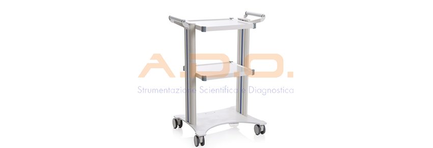 Carrello con ripiano 350 x 400 mm