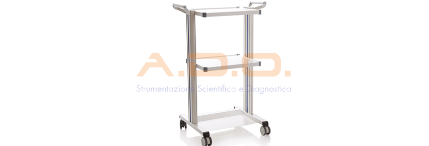 Carrello con base quadrata