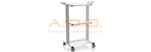 Carrello con base quadrata