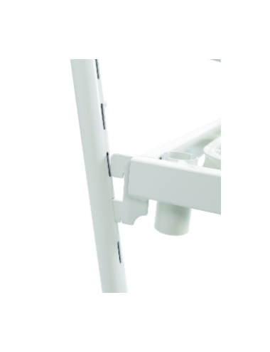 Manual hospital bed with two adjustable cranks - IBISCO