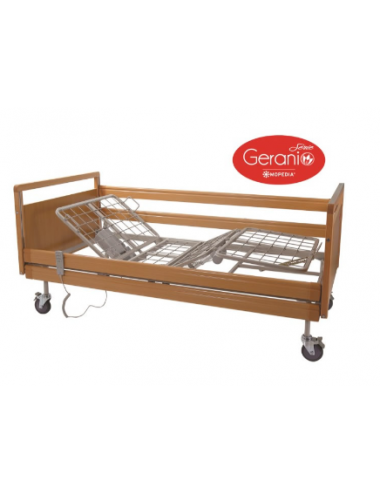 Motorized wooden bed - GERANIO