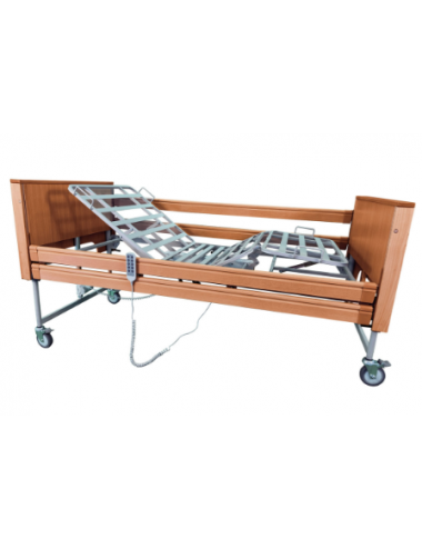 Motorized wooden bed -...