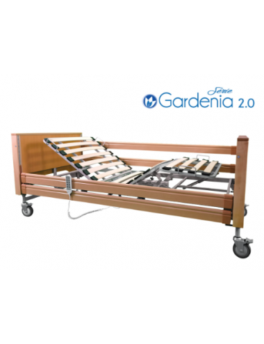 Motorized wooden bed - GARDENIA