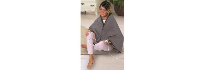 Cervical shoulder wrap with three temperature settings - example 2