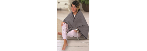 Cervical shoulder wrap with three temperature settings - example 2