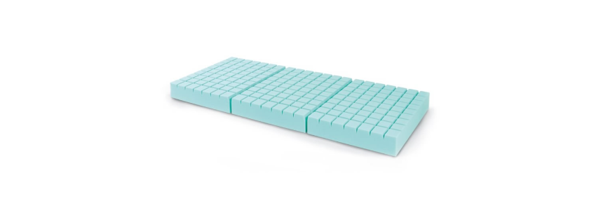 Matelas anti-escarres à trois sections Classe 1 MI - LEVITAS