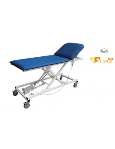 Electric medical examination table with wheels Lytus Slim