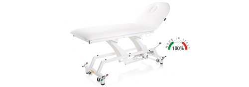 Hydraulic medical examination table with wheels Lytus - 80 cm