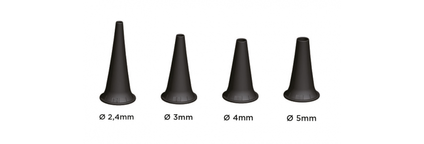 Otoscopes à lumière Xenon - Lumière Conventionnelle - pointes