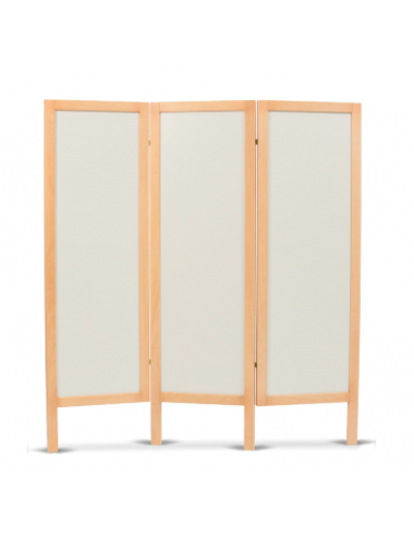 Holzparavent – 3-teilige MDF-Trennwand