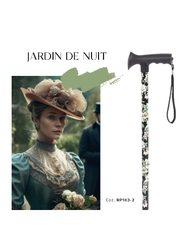 Aluminum stick with fantasy and soft handle at T - Brio Quadrat