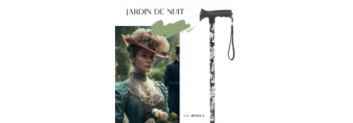 Bastón de aluminio con diseño y mango suave en T – BRIO FIORI