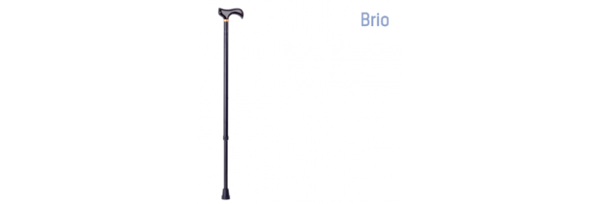 Aluminum cane with wooden T-handle and non-slip tips - cane
