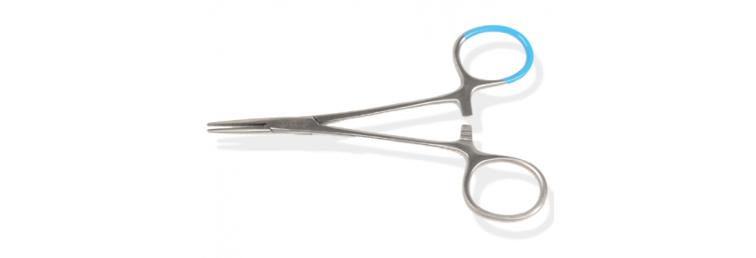 Pinza hémostatique droite pour artère Halsted - Mosquito - 12,5 cm