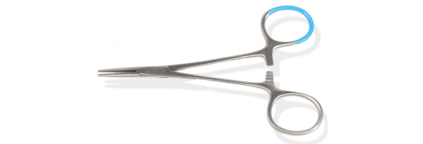 Halsted Hemostatic Straight Forceps - Mosquito - 12.5 cm