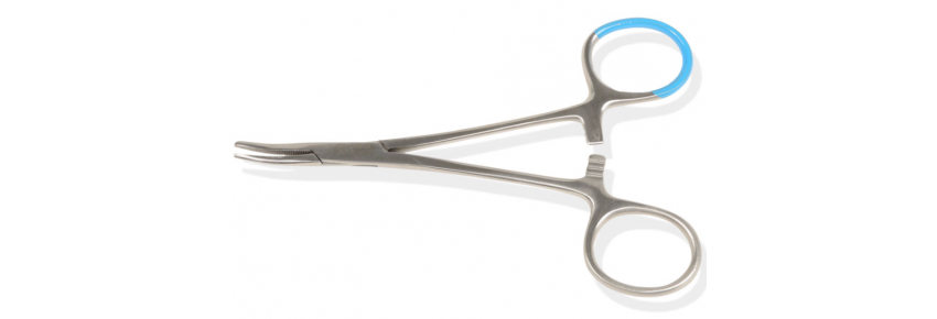 Halsted Mosquito Curved Hemostatic Forceps - 12.5 cm