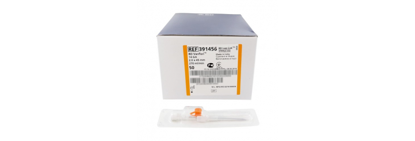 Aghi cannula Venflon™ BD - 14G x 45 mm