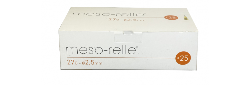 Agujas para microterapia - 27G x 2,5 mm