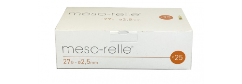 Agujas para microterapia - 27G x 2,5 mm