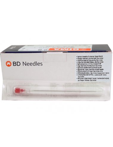 BD Quincke Spinal Needles 18G - 1.2x90 mm