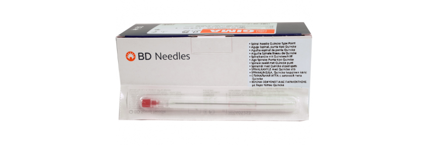 BD Quincke Spinal Needles 18G - 1.2x90 mm