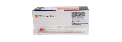 Agujas Espinales BD Quincke 18/G - 1,2x90 mm