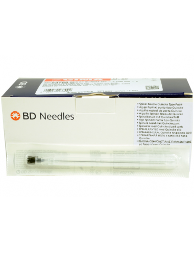 BD Quincke 22 / G Spinal Needles - 0.7x90 mm