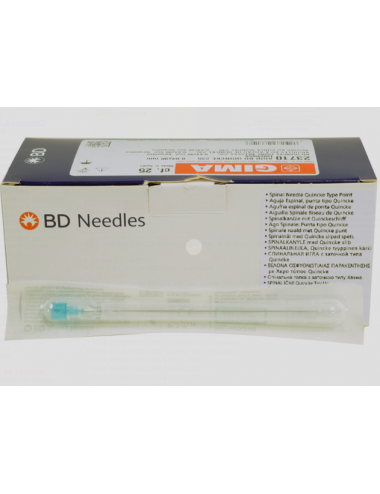 BD Quincke Spinal Needles 23 / G - 0.64x90 mm