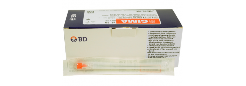 BD Quincke Spinal Needles 25G - 0.5x90 mm