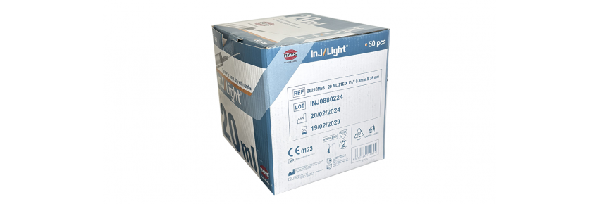 InJ/Light® Syringes - 20 ml