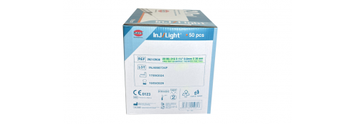 Jeringas InJ/Light® - 20 ml Cono Luer Excéntrico