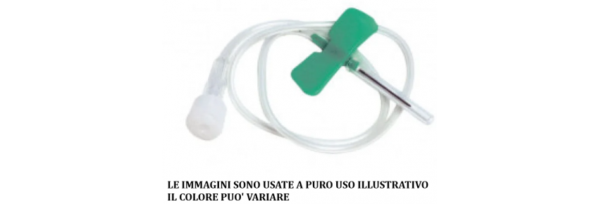 20g butterfly needle with safety system