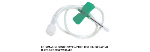 Aguja Mariposa 20G con Sistema de Seguridad