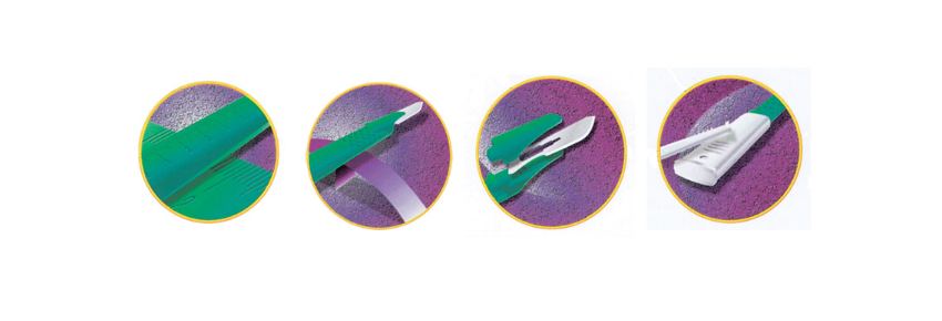 Sterile disposable scalpel - No. 15c