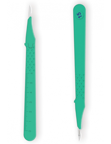 Sterile disposable scalpel - No. 15c