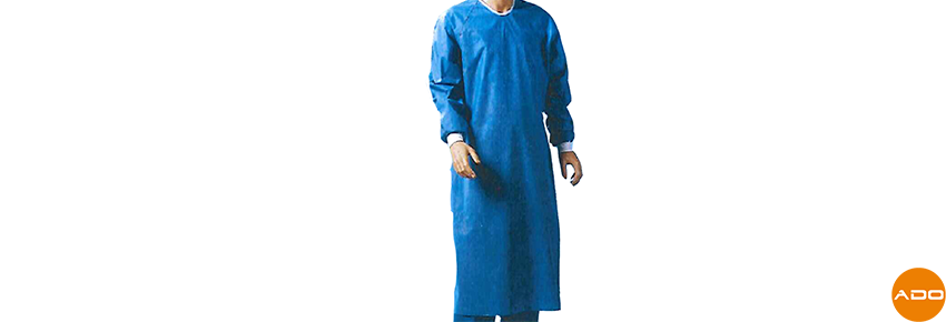 Bata estéril impermeable quirúrgica protectora - XL