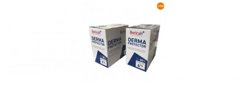 Derma Protector Guantes de látex estériles - Tallas 8 y 8,5